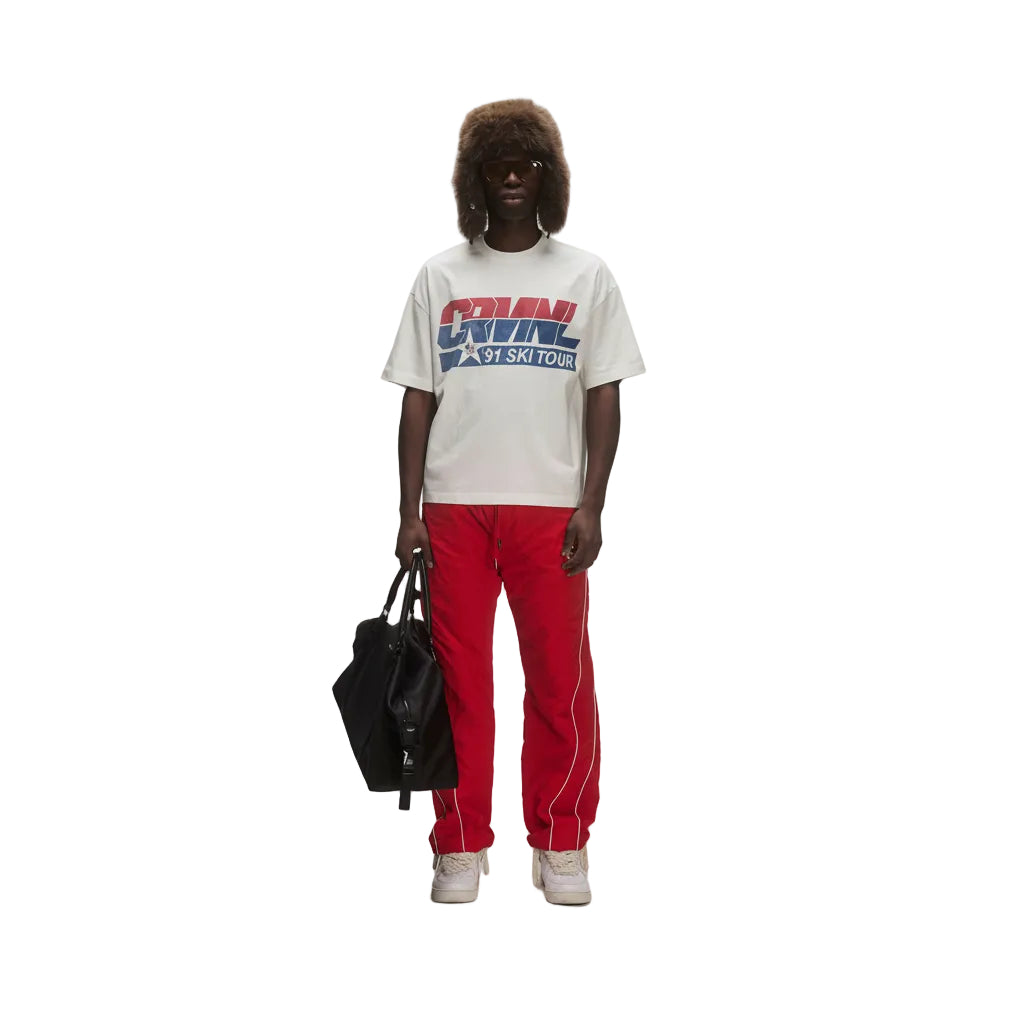 Criminal Damage Ski Tour Tee 'White'