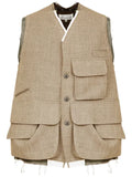 Maison Margiela cargo wool vest