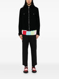 Black Comme Des Garçons zip-up jacket