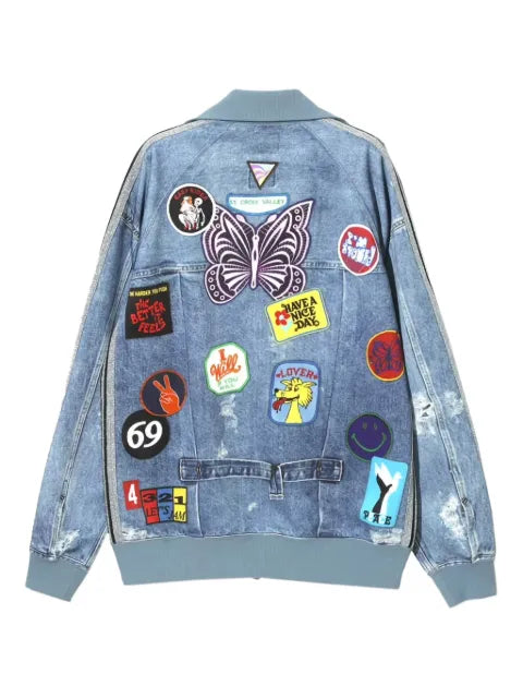 Needles denim track jacket