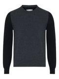 Maison Margiela two-tone wool crewneck T-shirt