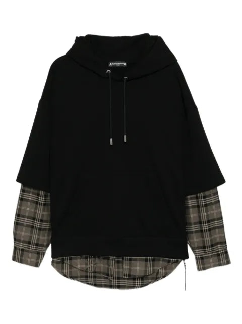 Mastermind World graphic-embroidered hoodie