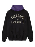 FEAR OF GOD ESSENTIALS x MLB Rockies logo hoodie