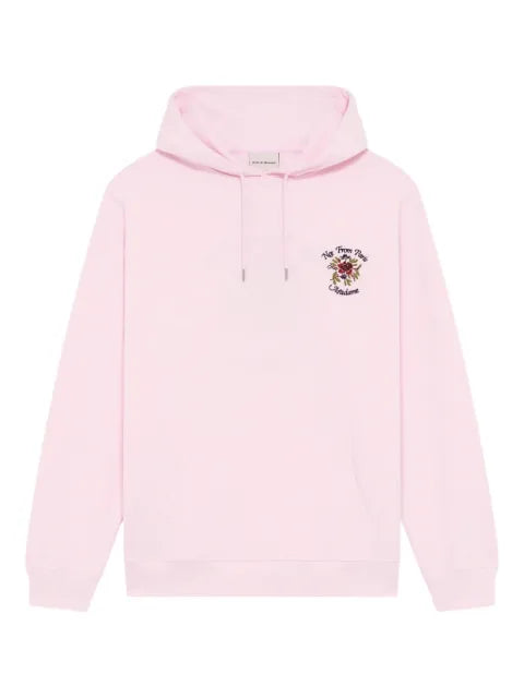 Drôle De Monsieur floral-print hoodie