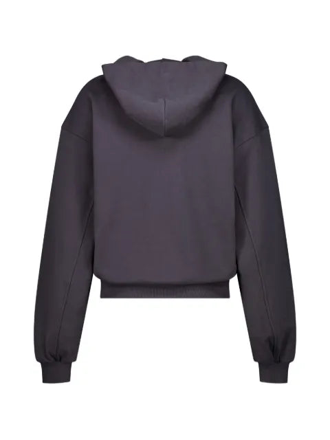 We11done Se11done rhinestone-embellished zip-up hoodie