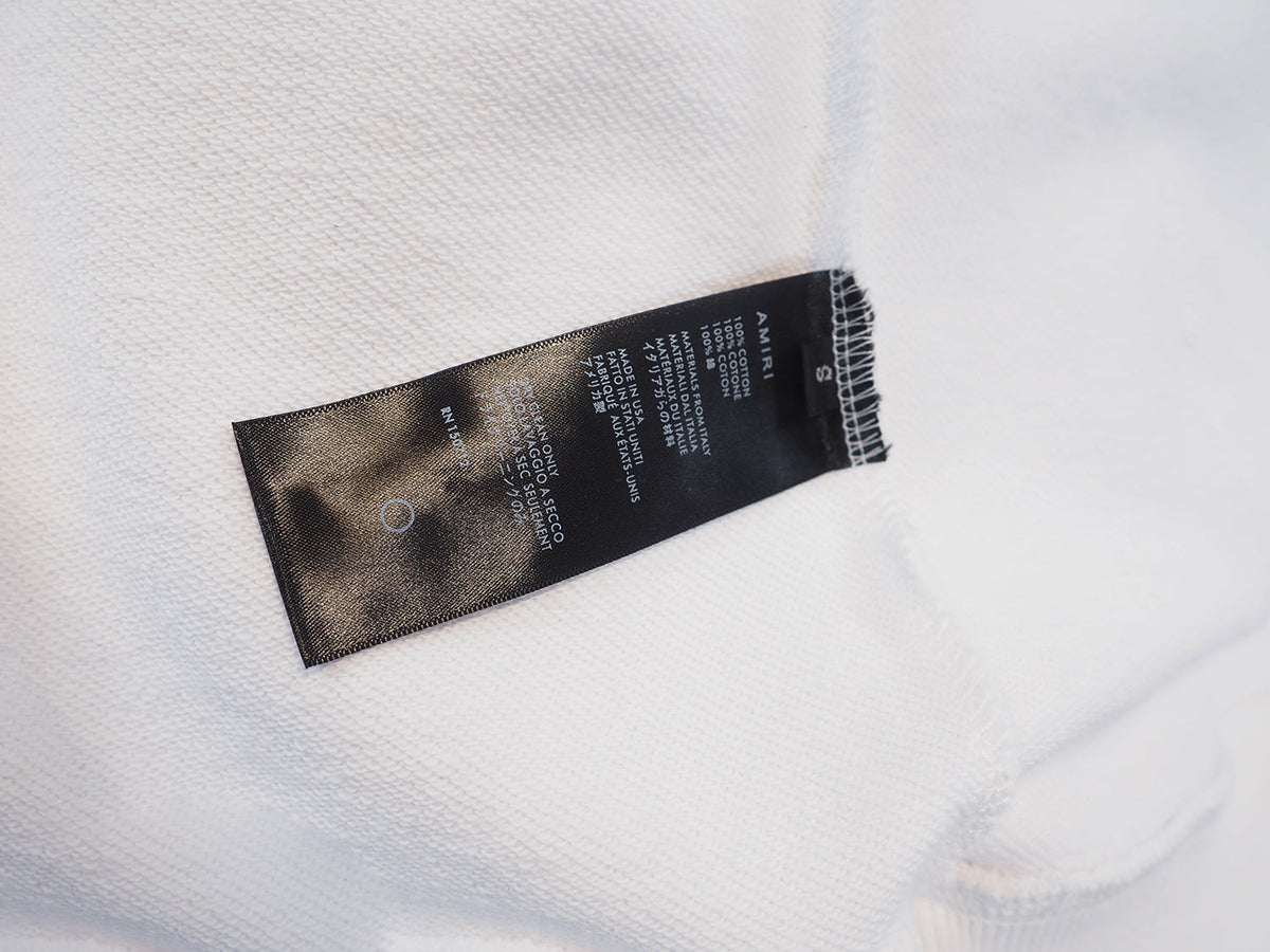 AMIRI Hoodie White
