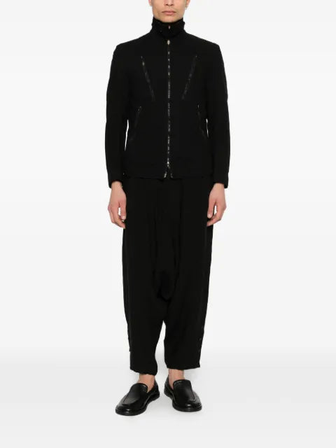 Yohji Yamamoto zip-detail jacket
