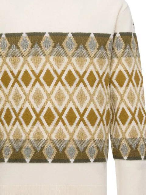 Moncler geometric-pattern sweater