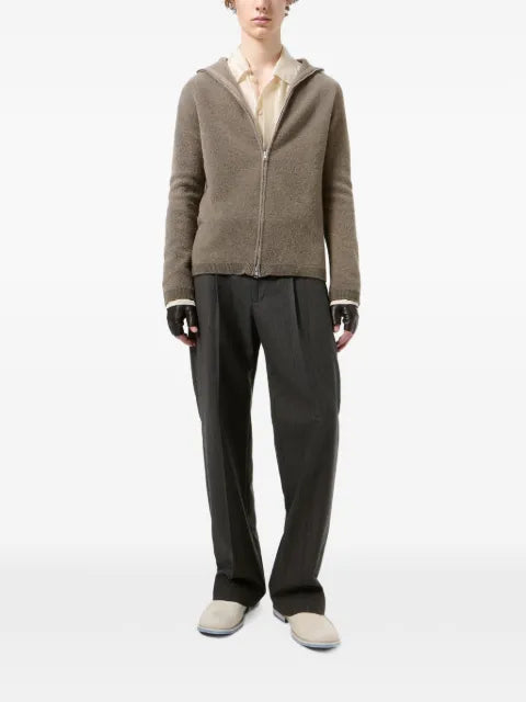 OUR LEGACY zip-up raglan-sleeve cardigan