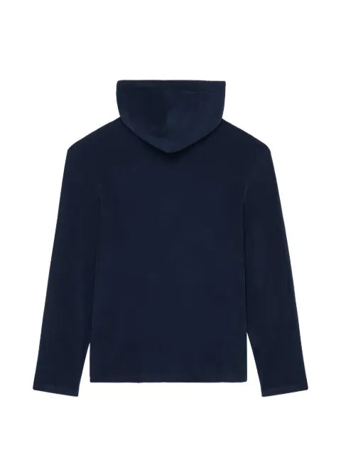 Vilebrequin lng-sleeve embroidered hoodie