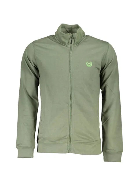 Gian Marco Venturi Vintage logo-embroidered zip-up sweater
