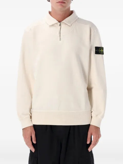 Stone Island 6100021 brushed organic cotton fleece sweatshirt