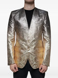 Dolce & Gabbana chest-pocket single-breasted blazer