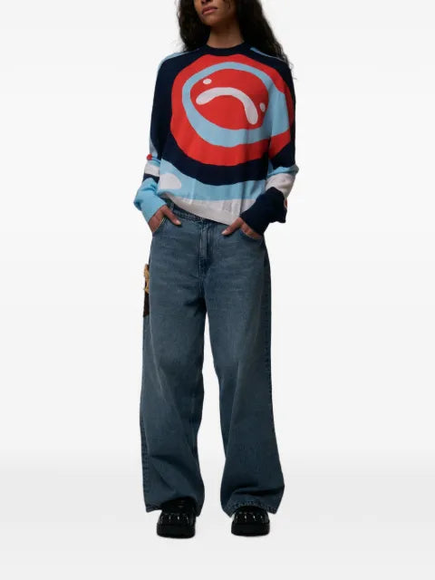 Charles Jeffrey Loverboy Smiley sweater