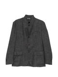 Corneliani high-neck button-up jacket