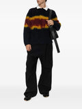 sacai gradient-effect sweater