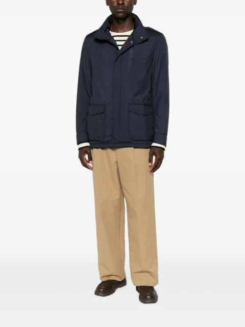 Herno high-neck field jacket