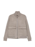 Paul & Shark zip-up panelled sweater