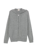 FROM FUTURE zip-up hood cardigan