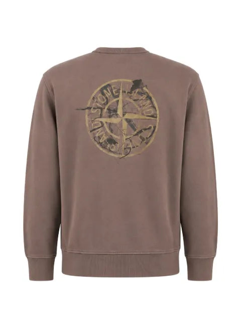 Stone Island logo-print sweatshirt