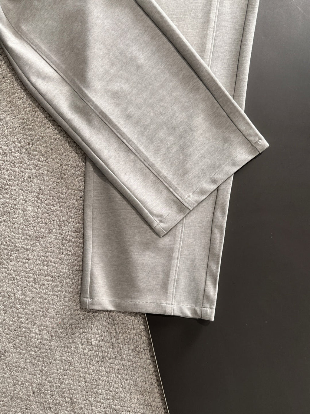 Ralph Lauren Men's Grey Drawstring Straight‑Leg Sweatpants