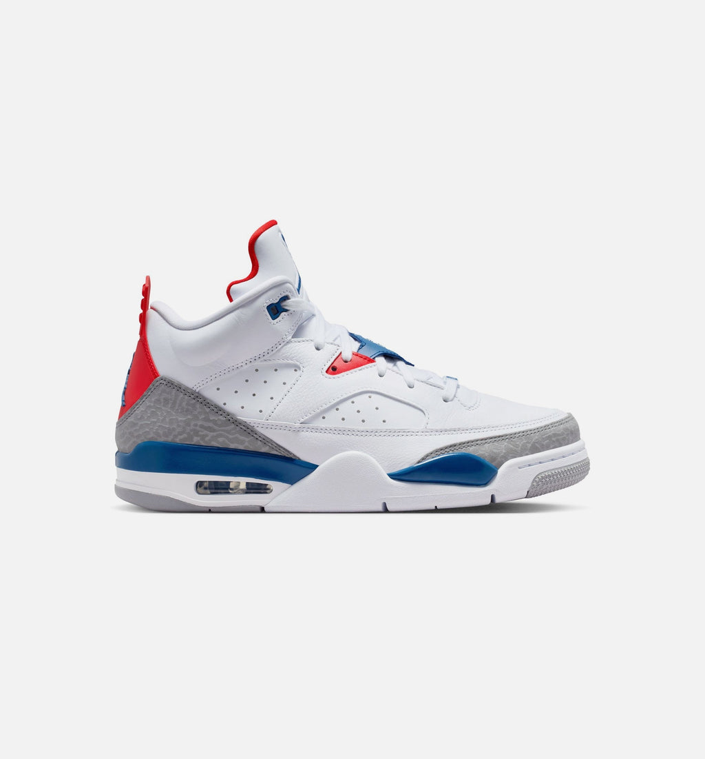 Son of Mars Low White and Varsity Red Men's Sneakers