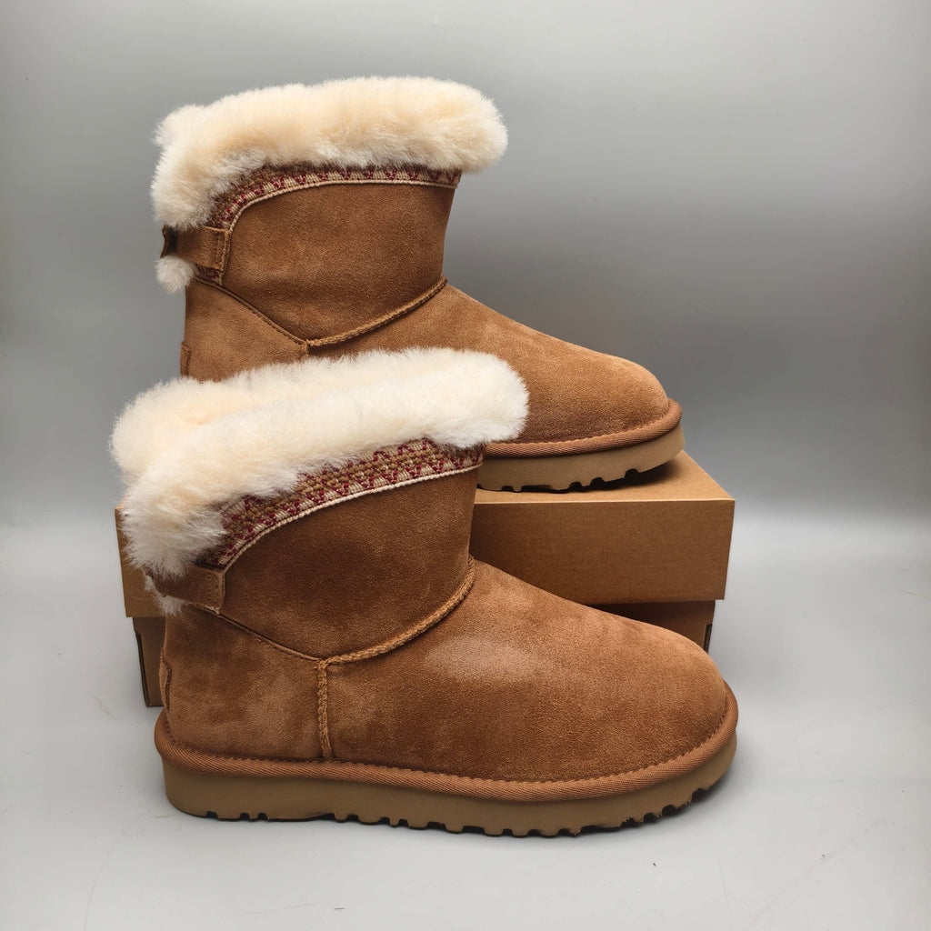 Chestnut Ethnic Style Back-Strap Casual Shoes — New Arrival | In Stock