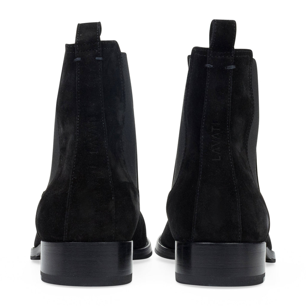 Black Bordeaux Chelsea Boot