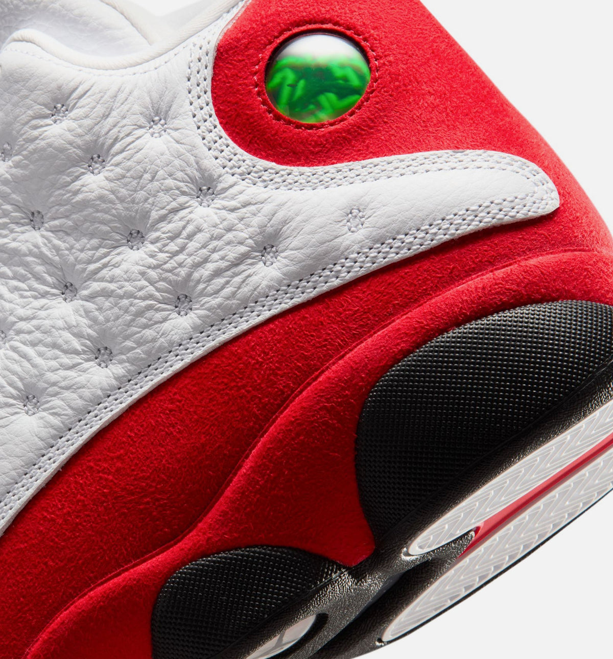 Air Jordan 13 Retro White and University Red | Men's Lifestyle Shoe | White/Black/True Red