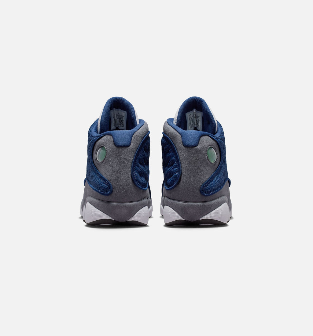 Air Jordan 13 Retro Flint Men's Lifestyle Shoes - Navy / University Blue / Flint Grey