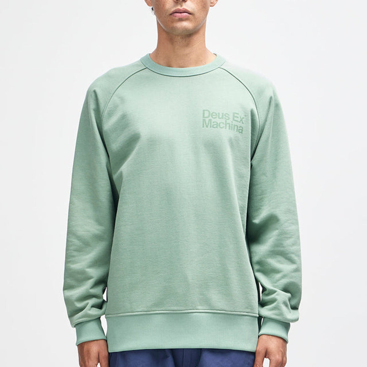 Deus Plenty Good Crew: Loden Frost Green