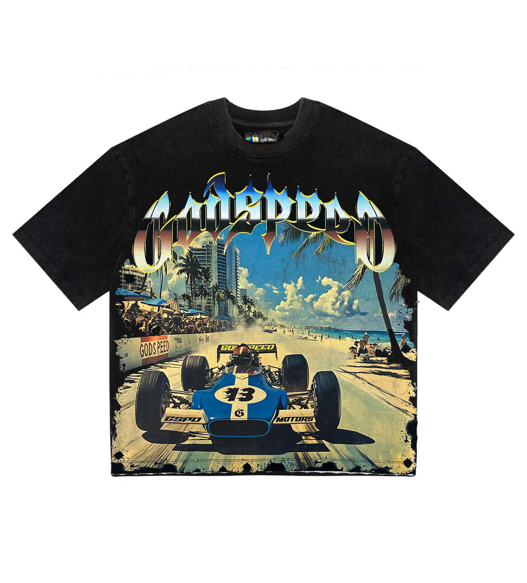 Godspeed Miami F1 Tee Black *Miami Exclusive*