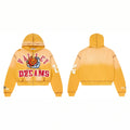Vale Forever Valley Dreams Sun God Zip Hoodie — Yellow