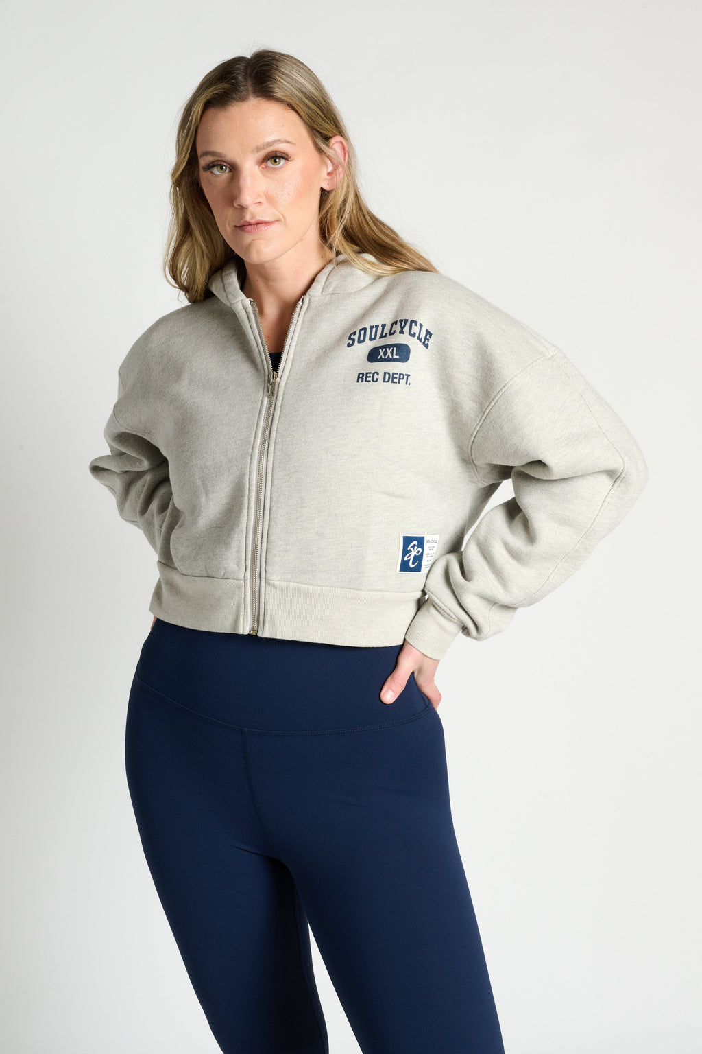 Marissa Crop Zip Up