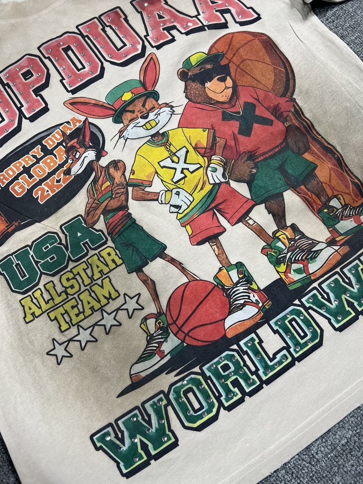 DUAA New Age Basketball Graphic T-Shirt