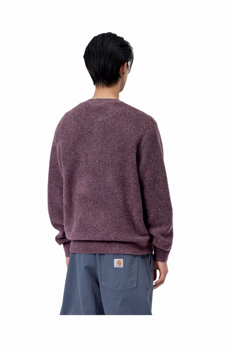 CARHARTT WIP CURTIS SWEATER TANGLED Shady Purple