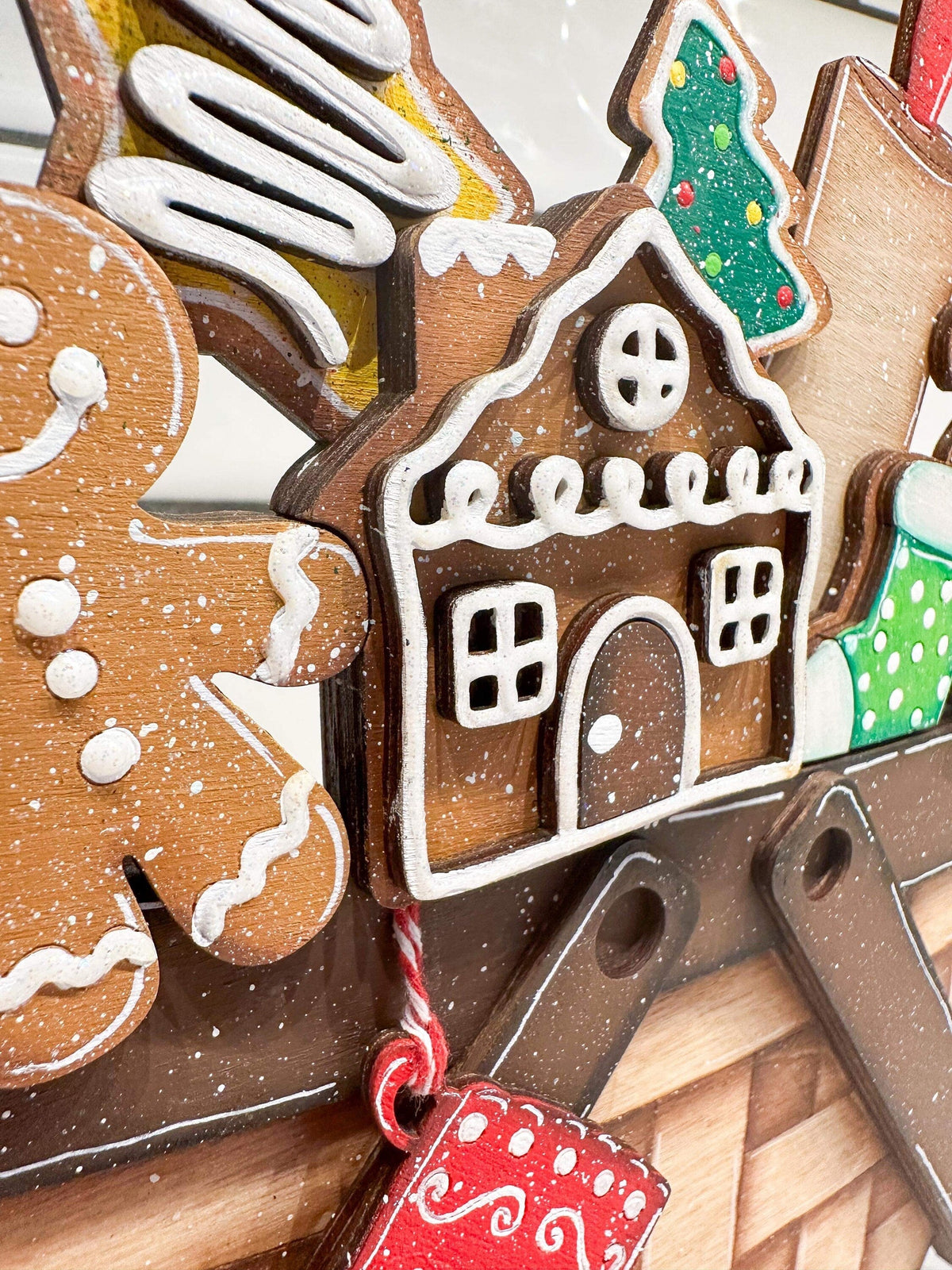 Christmas Cookies For The Flower Basket Interchangeable File SVG, Holiday, Christmas Tiered Tray, Glowforge, LuckyHeartDesignsCo