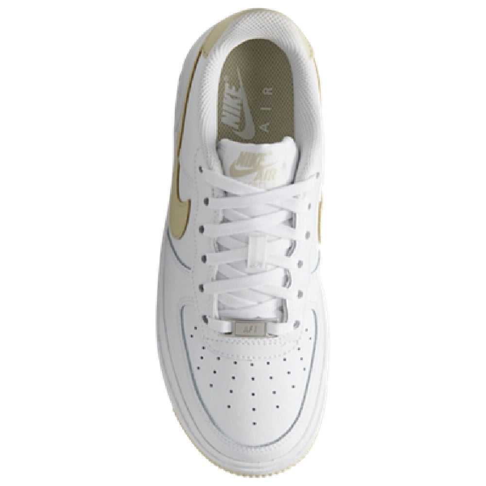 Big Kid's Nike Air Force 1 MS White/Rattan (IO7403 102)