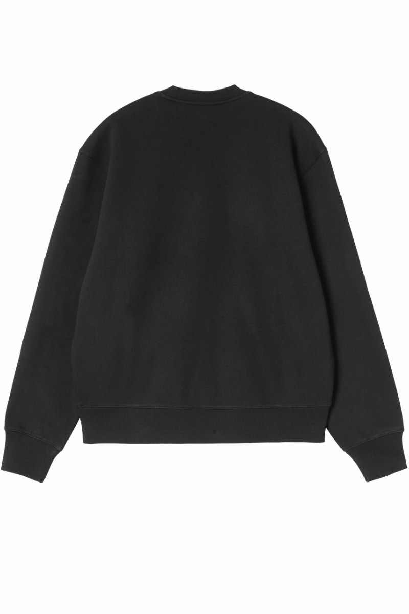 CARHARTT WIP MACK SWEAT Black / Wax