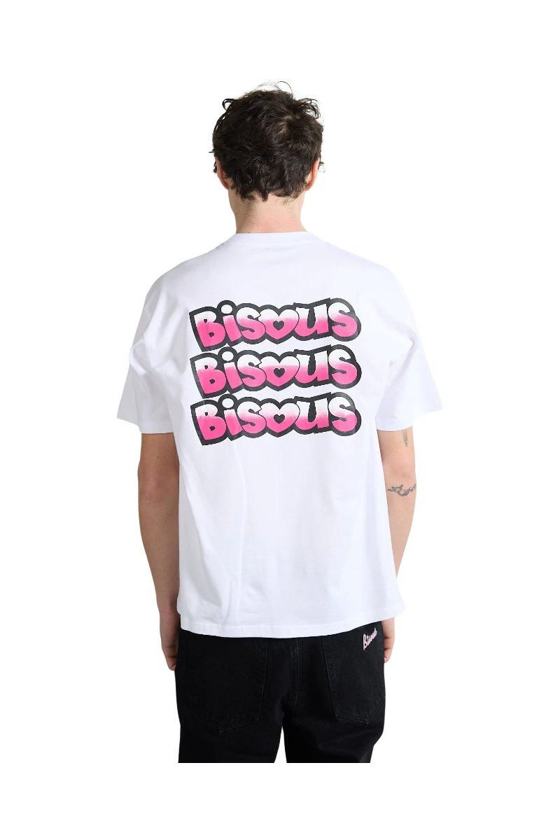 BISOUS SKATEBOARDS TONY T-SHIRT White