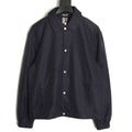 Dior CD Oblique Pattern Button-Front Jacket - Navy